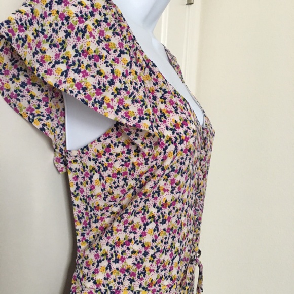 NWT NORDSTROM  ROW A Floral Dress. Size S - Picture 3 of 5
